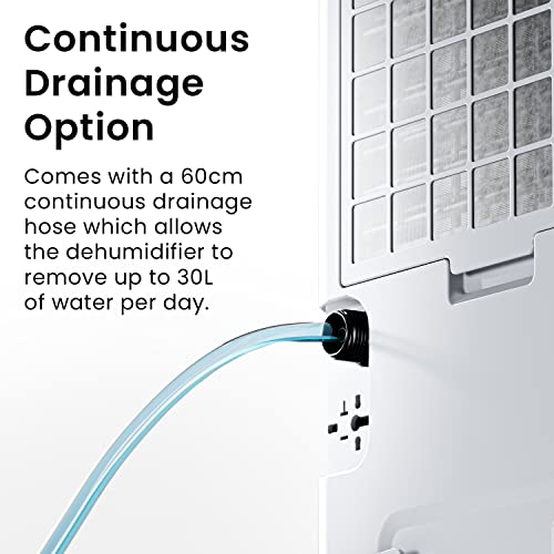 Pro Breeze 30L High Capacity Dehumidifier with Smart App Control